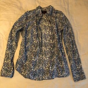 Jcrew floral button down